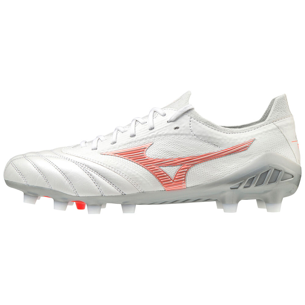 Mizuno Morelia Neo 3 beta Japan Férfi Focicipő Fehér/Korall CST134257